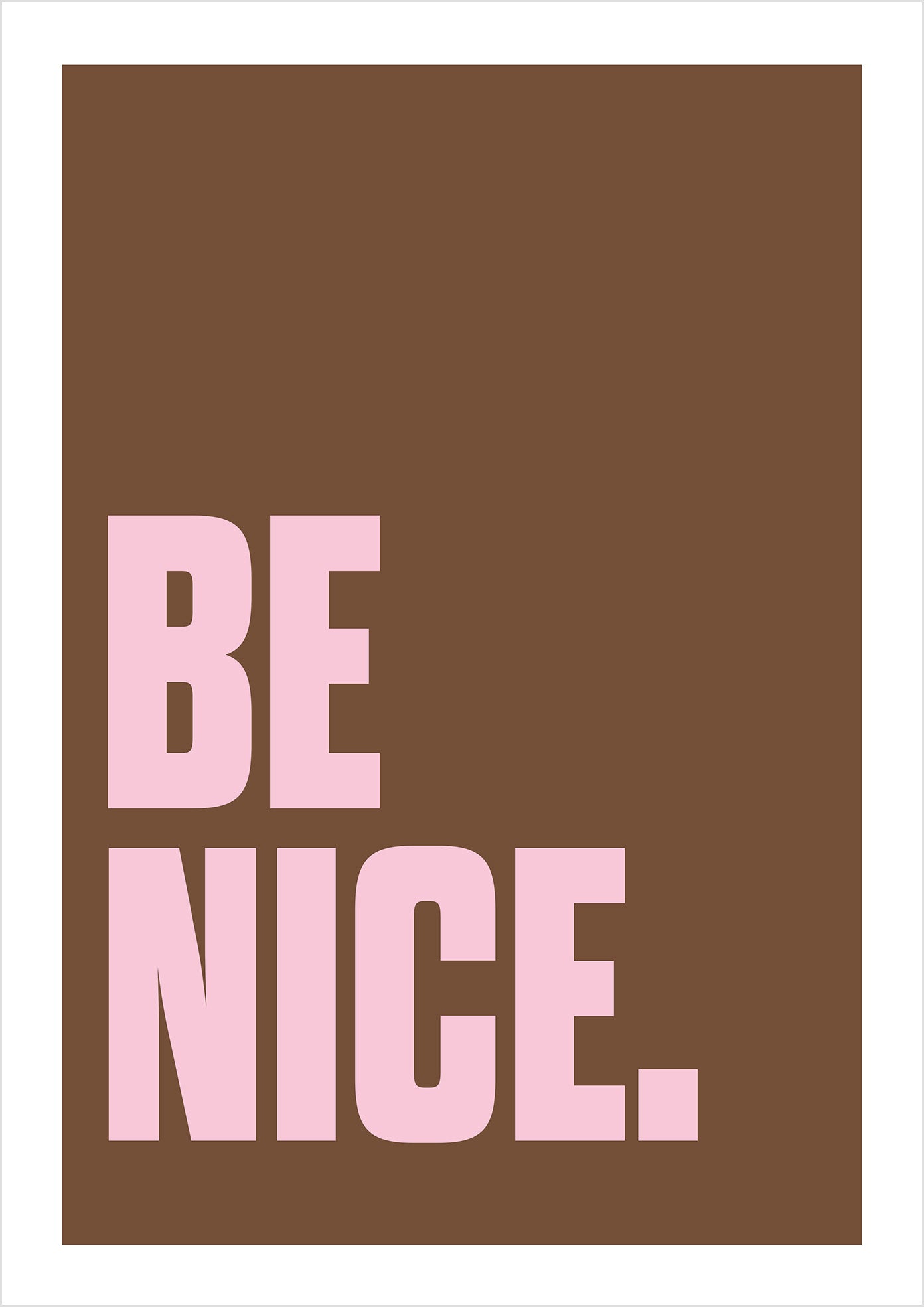 Be Nice (sans serif)