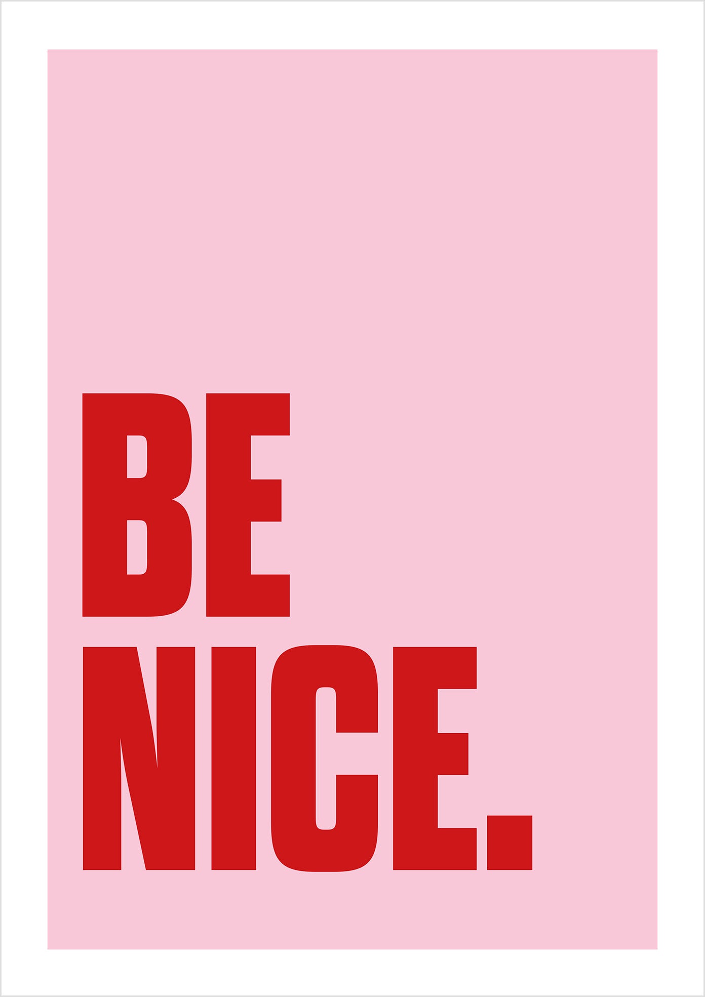 Be Nice (sans serif)