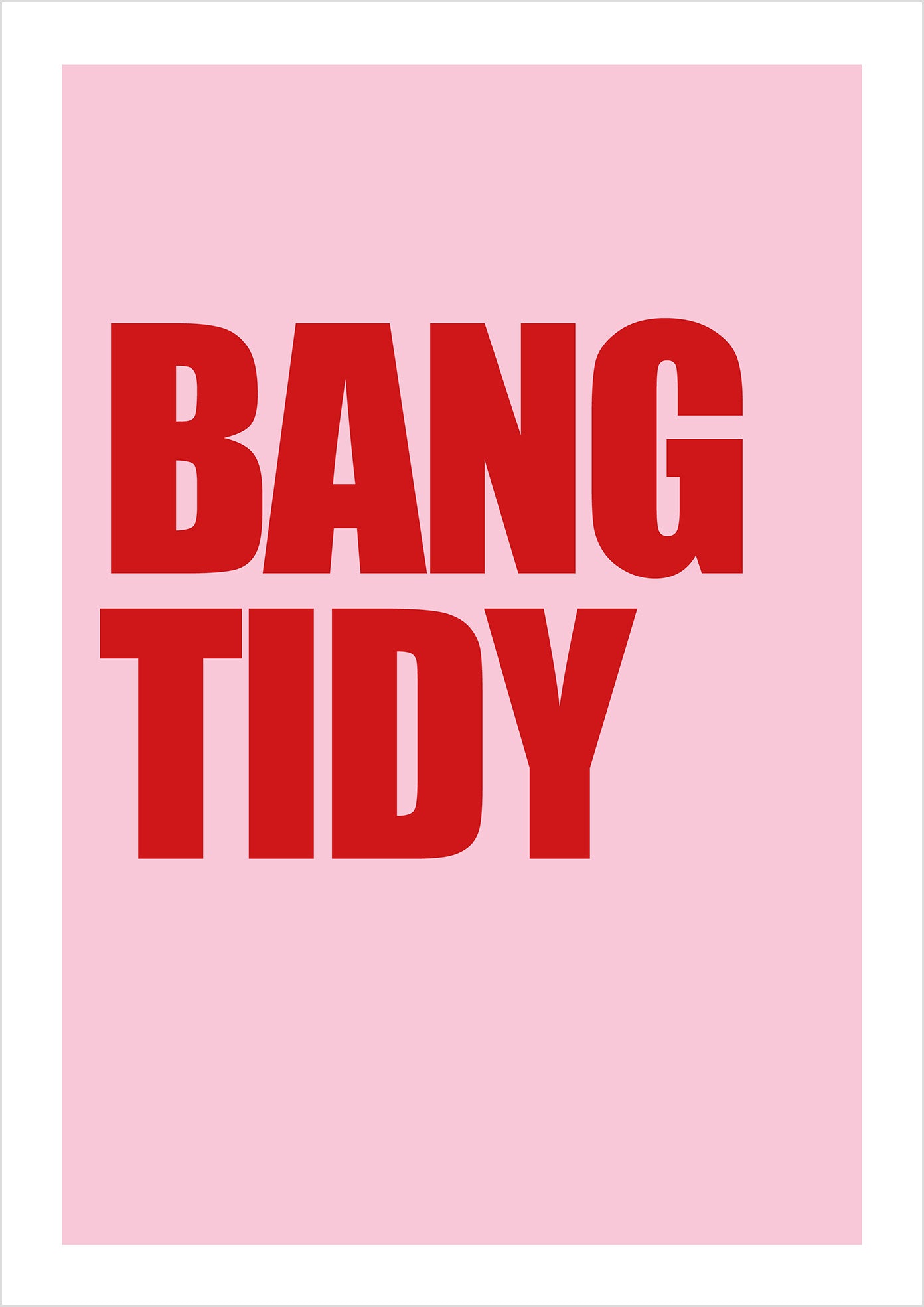 "Bang Tidy" (sans-serif)