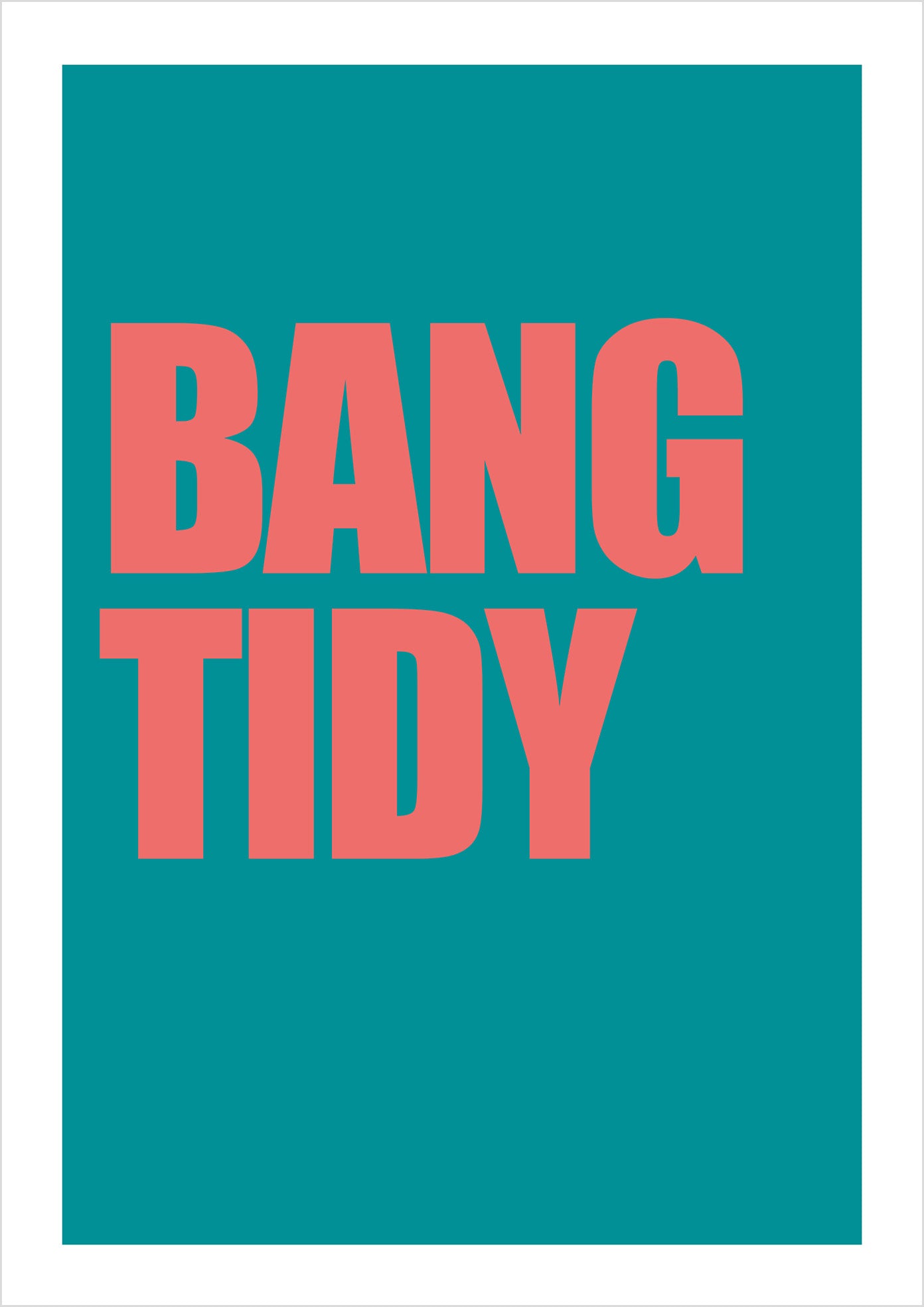 "Bang Tidy" (sans-serif)