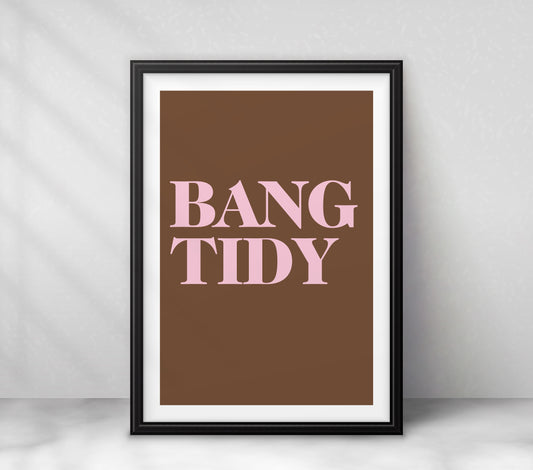 "Bang Tidy" (serif)