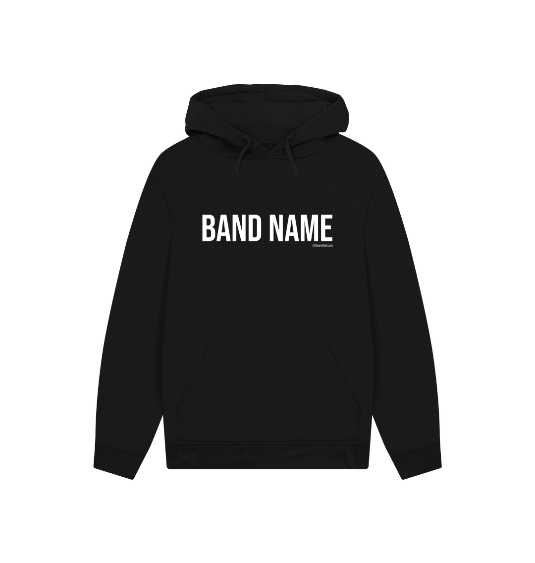 Black Generic Tour Pocket Hoodie (unisex)